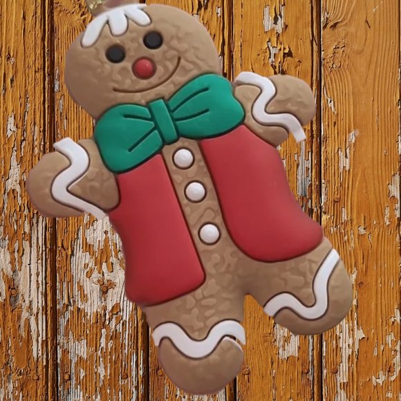 Gingerbread Christmas Ornaments 12pc Holiday Home Decor Xmas Tree Decorations - Picture 10 of 11